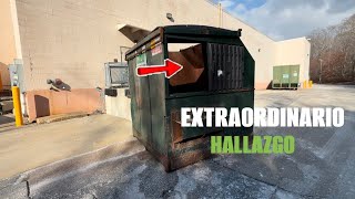 DUMPSTER DIVING EXTRAORDINARIO HALLAZGO😱#dumpsterdiving #loquetiranenusa