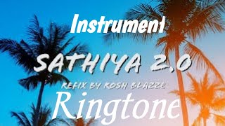 Sathiya 2.0 Ringtone||  Instrumental Ringtone|| Rosh Blazze|| #shorts
