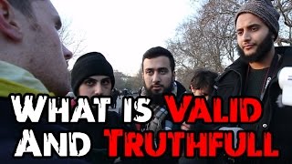 Atheist Vs Muslim - What is Valid & What is Truthfull | Speakers Corner