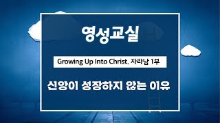 [영성교실] 17. 자라남 1부 - 신앙이 성장하지 않는 이유