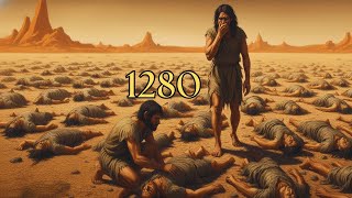 Cuando solo quedaron vivos 1.280 humanos antiguos