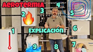 ❄️🔥💦 Explicación AEROTERMIA Panasonic Aquarea rápida ✅️ #instalador #hvac #aerotermia #climatizacion