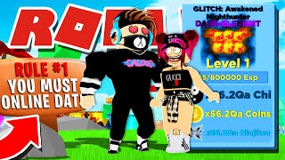 You Wont Believe What I Traded Her Valentine Pet In Bubblegum Simulator Update 15 Giveaway - i gave her the golden dominus pet and she screamed roblox