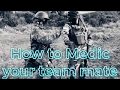 How to Medic a team mate (Medic band method)