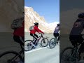 cycling to khardungla with students of secmol