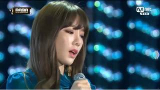 161202 太妍 Taeyeon Rain 2016 亞洲音樂頒獎典禮