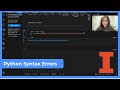Mastery Platform Walkthrough: Python Syntax Errors