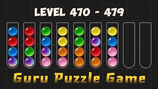 Ball Sort Puzzle - Color Game | Level 470 - 479