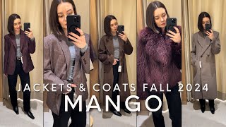 NEW IN MANGO FALL 2024 | BEST JACKETS \u0026 COATS | TRY ON AND REVIEW | Styled. by Sansha