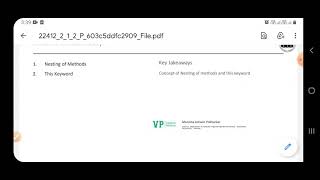 Lecture no 18:- Nesting of methods |Java Programming