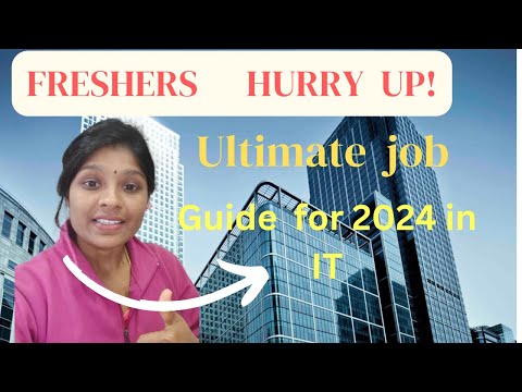 Incredible 💯 Get A Job Easily In 2024|Ultimate Job Guide For Freshers ...