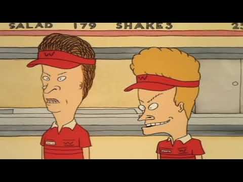 Beavis And Butt Head Burger World Attempted Robbery - YouTube