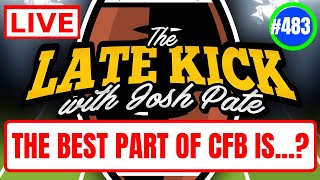 Late Kick Live Ep 483: CFB’s Best Parts | Big Ten Win Totals | 2018’s Disaster | Big12 Program Ranks
