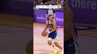 Jordan Poole hiding the ball from defence 😂 #shorts NBA