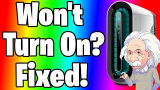 Alienware Aurora R12 / R11 / R10 Won't Turn on Fixed