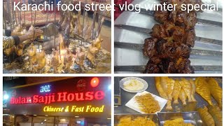 Vlog of Bolan Sajji House with koyla bbq fish | Karachi | Gulshan13/D