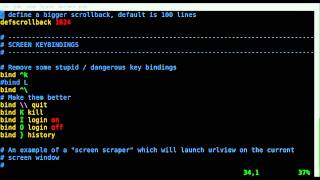 Change SHELL and Remove MSG at Screen startup - BASH - Linux