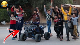 ابويه باع الدراجه الرباعيه وصارت مشاكل شوفو مودي شسوه 😂 #تحشيش 2021