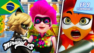 🇧🇷 MIRACULOUS | 🐞 MIRACULER 🐾 | Episódio completo ▶️ Temporada 3 Ep 9 | Português BRASIL 🇧🇷