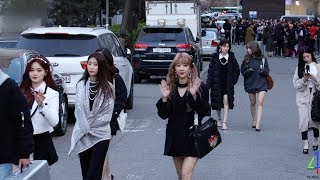 DIA full Music Bank 다이아 전체 190405 4k BY 147Company 뮤직뱅크 퇴근길 직캠 fancam