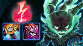 AP Thresh Top Heresy with Hextech Rocketbelt - Electrocute Thresh Top AP Build - League Off Meta