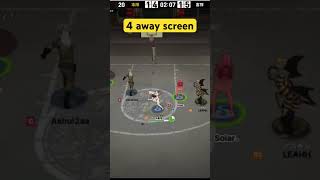 4 away screen #freestyle2 #freestyle2basketball #freestyle2streetbasketball