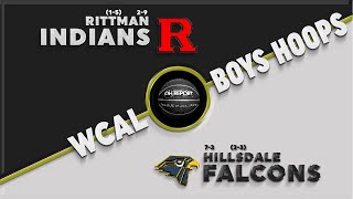 Rittman @ Hillsdale WCAL Boys Hoops