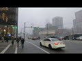 🇨🇦 【4k】❄️❄️❄️ extreme snowstorm in downtown vancouver bc canada. january 11 2024.