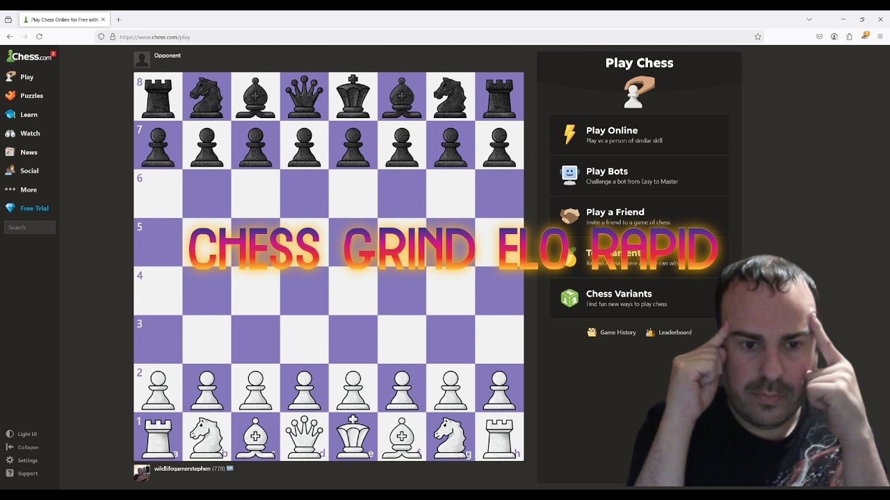 Chess Rapid Gameplay Youtube
