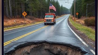 NJ RT. 80 QUICK LIVE SINKHOLE TRAFFIC 3/27/2025 RT. 46 east ride
