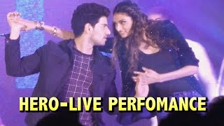Sooraj Pancholi & Athiya Shetty Live Dance Perfomance on Hero Movie Songs