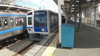 西武６０００系回送小手指駅発車