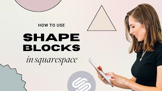 🚨 NEW Squarespace Fluid Engine Feature: The SHAPE BLOCK