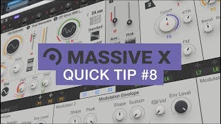 Massive X Quick Tip #8 - Apply Full Modulation