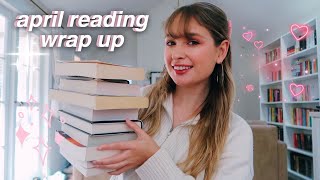 i read 10 books in april and here's what i thought ✨ monthly reading wrap up