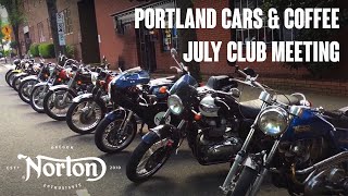 1974 Norton Commando 850 MK2A - ride to WOS \u0026 oNe Club meeting July 2016