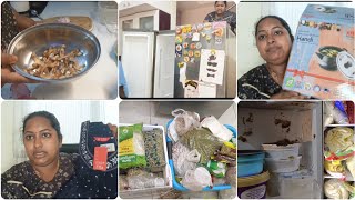 Fridge లోపల పేలిపోయింది 🤯🤯 కొత్త nighties || cleaning చేస్తూ comments|| ఎండు నతల్లు egg curry