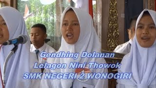 Lelagon Nini Thowok | SMKN 2 Wonogiri | Festival Karawitan Pelajar 2018