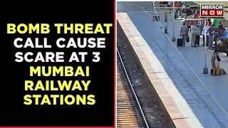 Mumbai Police Receive Threat Call To Blast 3 Major Railway Stations; Caller Taken Into Custody