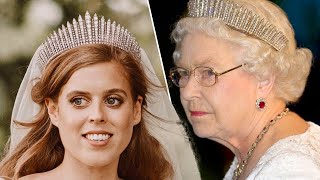 Beatrice's wedding tiara caused the Queen serious stress