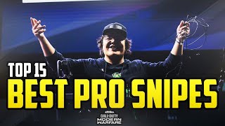 TOP 10 BEST PRO SNIPES IN COD LEAGUE! (INSANE!)