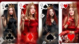 Queen of Spades, Hearts, Clubs and Diamonds! I Got to Wonderland in Real Life