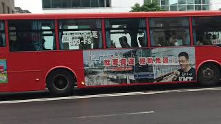 福和客運HINO RK8JRSA鑫威車體單門車