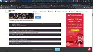 INSTALL MOODLE LEARNING MANAGEMENT SYSTEM MENGGUNAKAN DOCKER CONTAINER