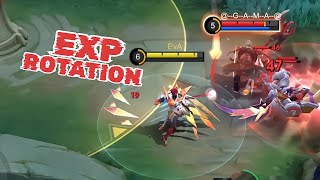 EASY EXP LANE ROTATION TO MAKE OPPONENT BECOME USELESS