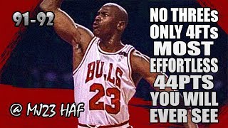 Michael Jordan Highlights vs Cavaliers (1992.03.28) - Most EFFORTLESS 44pts You Will Ever See!