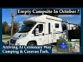 Arriving At Centenary Way Camping & Caravan Park Filey | Nobody Else Here Where Is Everyone ?