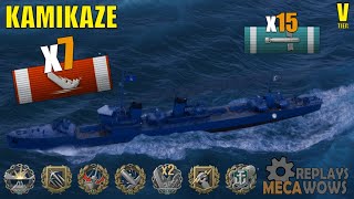 Kamikaze 7 Kills \u0026 156k Damage | World of Warships Gameplay