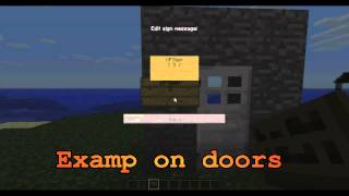 Minecraft plugin XPSign Tutorial