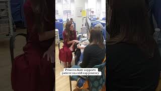 Princess Kate meets supports patient on cold cap journey